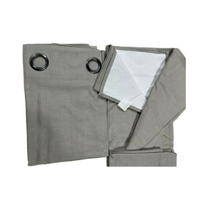 Genérico - Juego Cortinas Blackout 140X230 Aislante Térmico 4