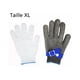 thumbnail image 1 of Guantes de alambre anticorte, guantes de protección para carpinteros, alambre de acero inoxidable 316, guantes de metal y hierro., 1 of 5