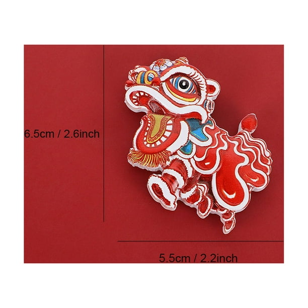 Celebrate Chinese New Year with These Adorable Refrigerator Stickers!