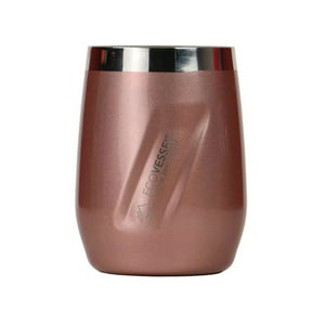 Ecovessel - Vaso Térmico Inox 296 Ml The Port Rosado.