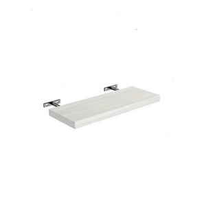 Vgo - Estante Flotante De Madera Blanco 23X80X4Cm