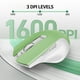 thumbnail image 3 of Mouse Inalámbrico Acer 2.4GHz USB 1600 DPI 6 Botones Verde, 3 of 9