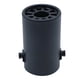 thumbnail image 1 of Silenciador de escape Punta de tubo de escape Accesorio de modificación duradero Silenciador de cola de punta de escape universal recta para vehículos Negro, 1 of 5