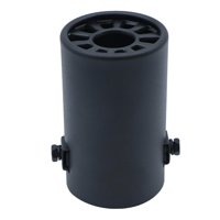 Magideal - Silenciador De Escape Punta De Tubo De Escape Accesorio De Modificación Duradero Silenciador De Cola De Punta De Escape Universal Recta Para Vehículos Negro