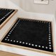 thumbnail image 1 of Alfombrilla antideslizante y lavable para escalones tchdio 79x79 cm color negro, 1 of 7