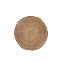 Alfombra Yute Redonda 120 Cm Atmosphera