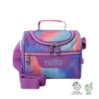 Lonchera Escolar Térmica Pizarra Para Niña Totto