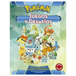 Montena - Libro Pokemon. Juegos Y Desafios