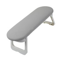 Ioensy - Reposabrazos Para Uñas, Reposamanos Plegable Para Manicura, Para Uso Doméstico, Color Gris