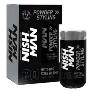 Nish Man - Polvo Texturizador Capilar Cera En Polvo Nishman P0