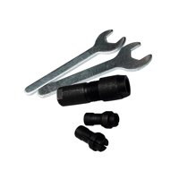 Magideal - Mandril De Amoladora , Adaptador De Mandril De Amoladora , Adaptador De Mandril De Broca De Enrutador, Adaptador Modificado De Amoladora 6 Mm Y 3 Mm