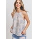 thumbnail image 1 of Top Halter Ccwholesalesclothings Crema Verde Azulado Rosado, 1 of 5