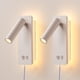 thumbnail image 1 of Set de lámparas LED de lectura para cabecera MOLUOLA LIGHTING, apliques de pared, 1 of 6