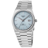 Reloj Tissot Prx T-Classic Powermatic 80 Ice Blue Dial Automatic T137.407.11.351.00 100M Men'S Watch