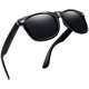 thumbnail image 1 of Gafas de sol Joopin Polarized UV400 Protection Square Black, 1 of 6