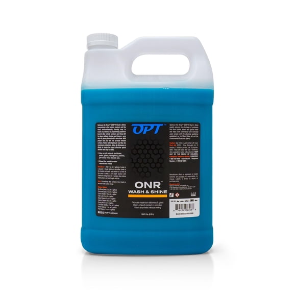 Car Wash Optimum, sin enjuague, lavado y brillo ONR, 3,78 L