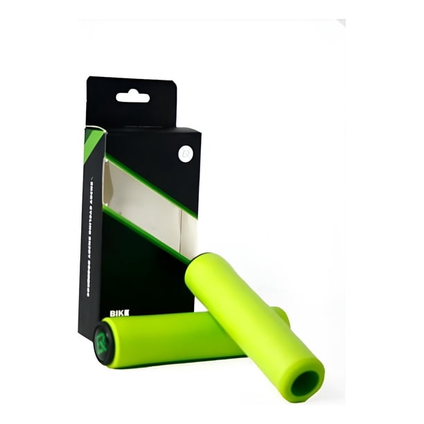 Puños Rockbros De Silicona, Bicicleta Mtb Bmx Grips verde