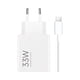 thumbnail image 1 of Xiaomi Cargador 33W HyperCharge Combo USB‑A más Cable Blanco, 1 of 3