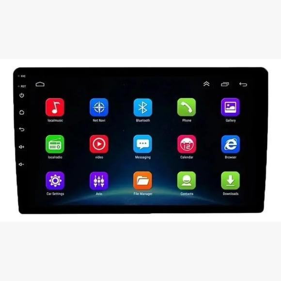 Radio Auto 2 Din Android 9 Pulgadas Grande Carplay 4g + 64g Gps Bluetooth