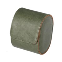 Magideal - Estuche De Viaje Para Relojes, Organizador De Relojes Enrollables, Protección Clásica, Almacenamiento Seguro, Elegante Con Cojines Extraíbles, Estuche 1 Ranura