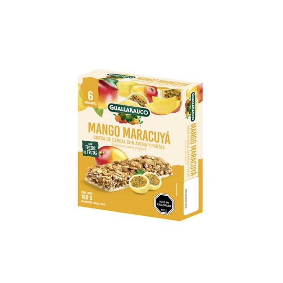 Barra de Cereal Mango Maracuyá 6 Un, 30 g