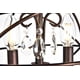 thumbnail image 5 of Lámpara Colgante Elegant Lighting Wallace de 3 Luces Cobre Oscuro, 5 of 6