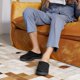 thumbnail image 3 of Mocasín sin cordones Zigzagger para hombre, color negro, talla 10.5US, 3 of 7