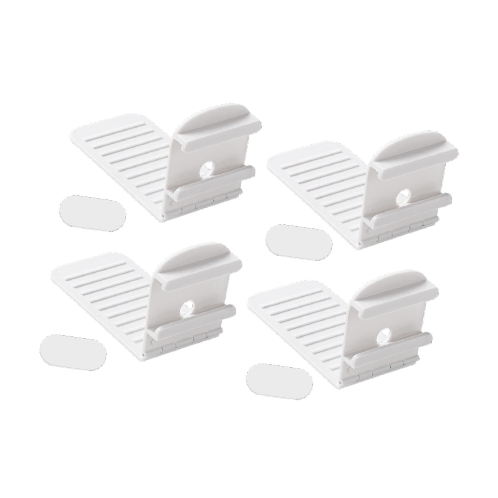 Bothyi - 4 Clips Para Sujetar Sábanas, Sujetadores De Esquina Para Sábanas Y Colchones, Color Blanco