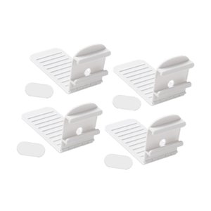 Bothyi - 4 Clips Para Sujetar Sábanas, Sujetadores De Esquina Para Sábanas Y Colchones, Color Blanco