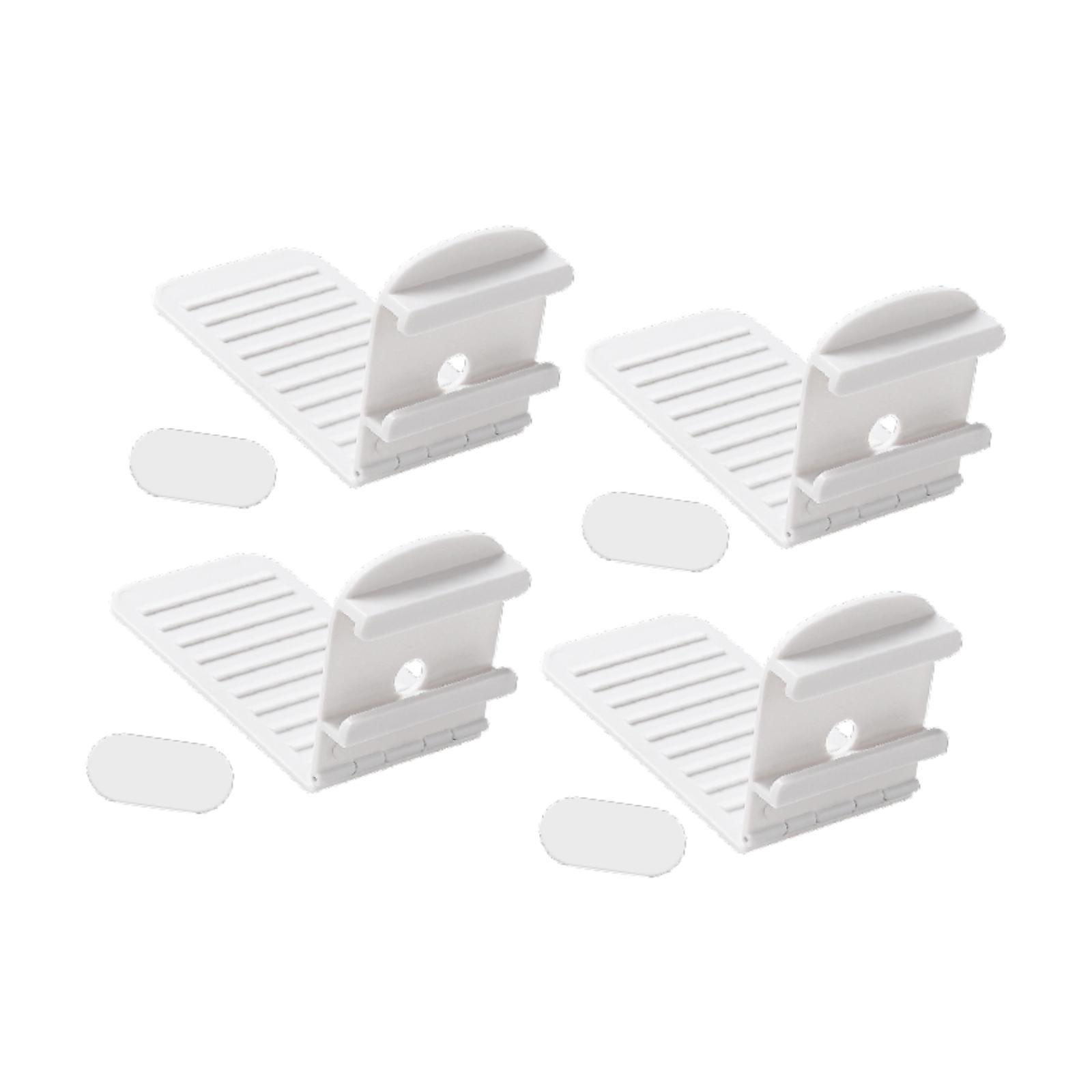 Bothyi - 4 Clips Para Sujetar Sábanas, Sujetadores De Esquina Para Sábanas Y Colchones, Color Blanco