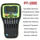 thumbnail image 2 of Rotuladora Industrial Cintas TZe HSe | Automática Batería Recargable Texto Cod Barras QR verde S M, 2 of 13