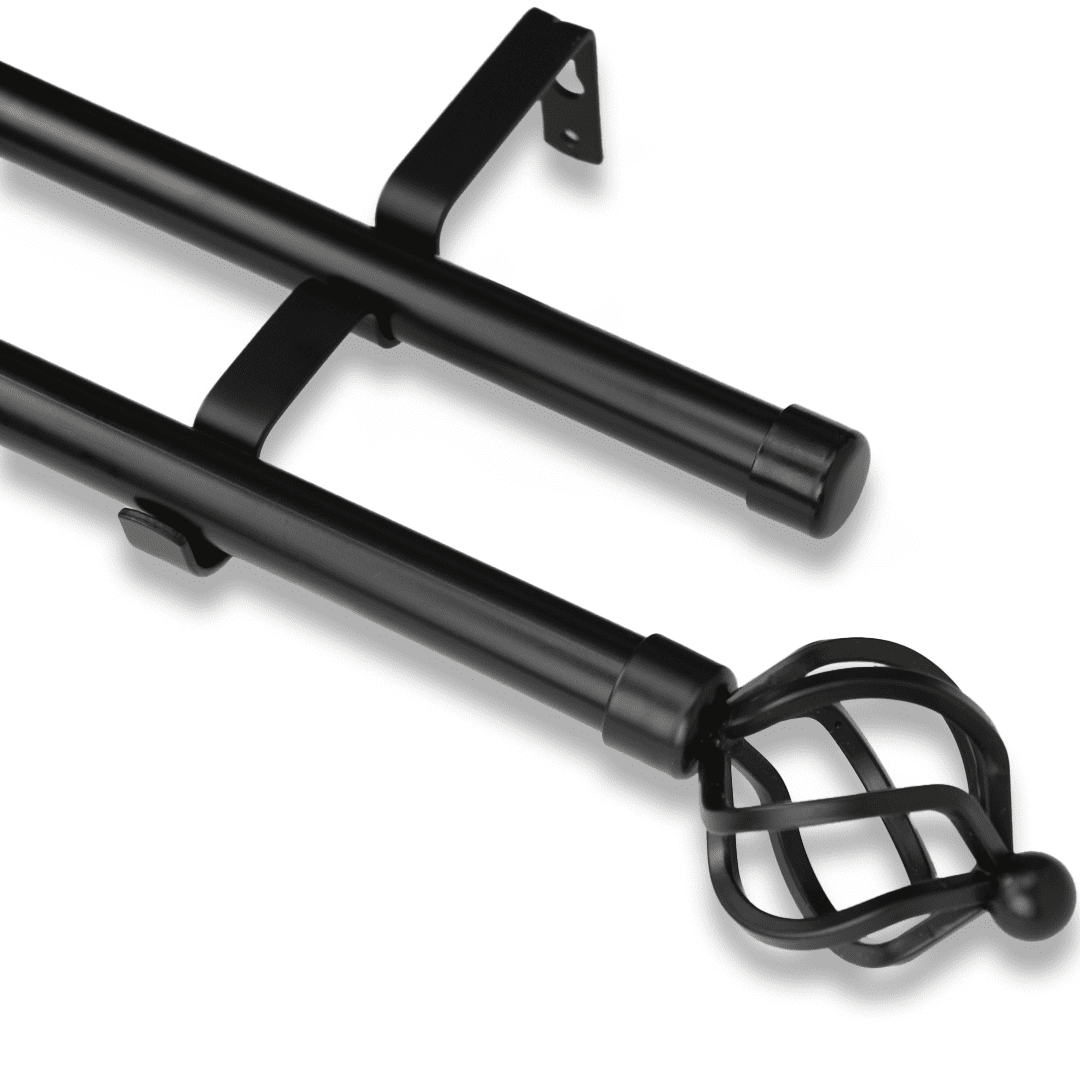 Barras De Cortina 19mm Extensibles Metálicas 120-210 Cm Guiza