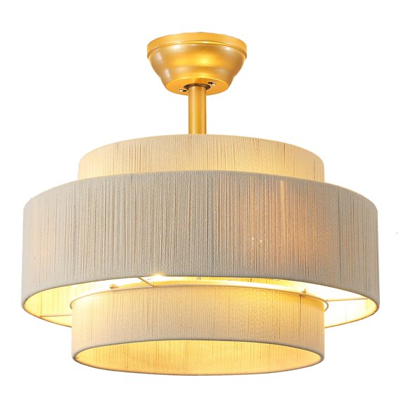 Fandelier KAUDGHY 51 cm con luz y control remoto