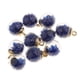 thumbnail image 3 of 10 piezas de cristal bola de cristal encantos brillante Rhinestone joyería colgante Royalblue, 3 of 5