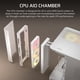 thumbnail image 5 of Funda para PC Corsair AIR 5400 LX-R RGB iCUE Link Blanca, 5 of 9