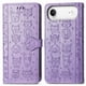thumbnail image 1 of Funda Cartera FOXDOCK para iPhone Air , Flip PU con Relieve de Gatos y Perros, Tarjetero y Soporte, 1 of 6