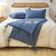 thumbnail image 1 of Set de Piecera con 2 Fundas de Almohada Color Azul, 1 of 4