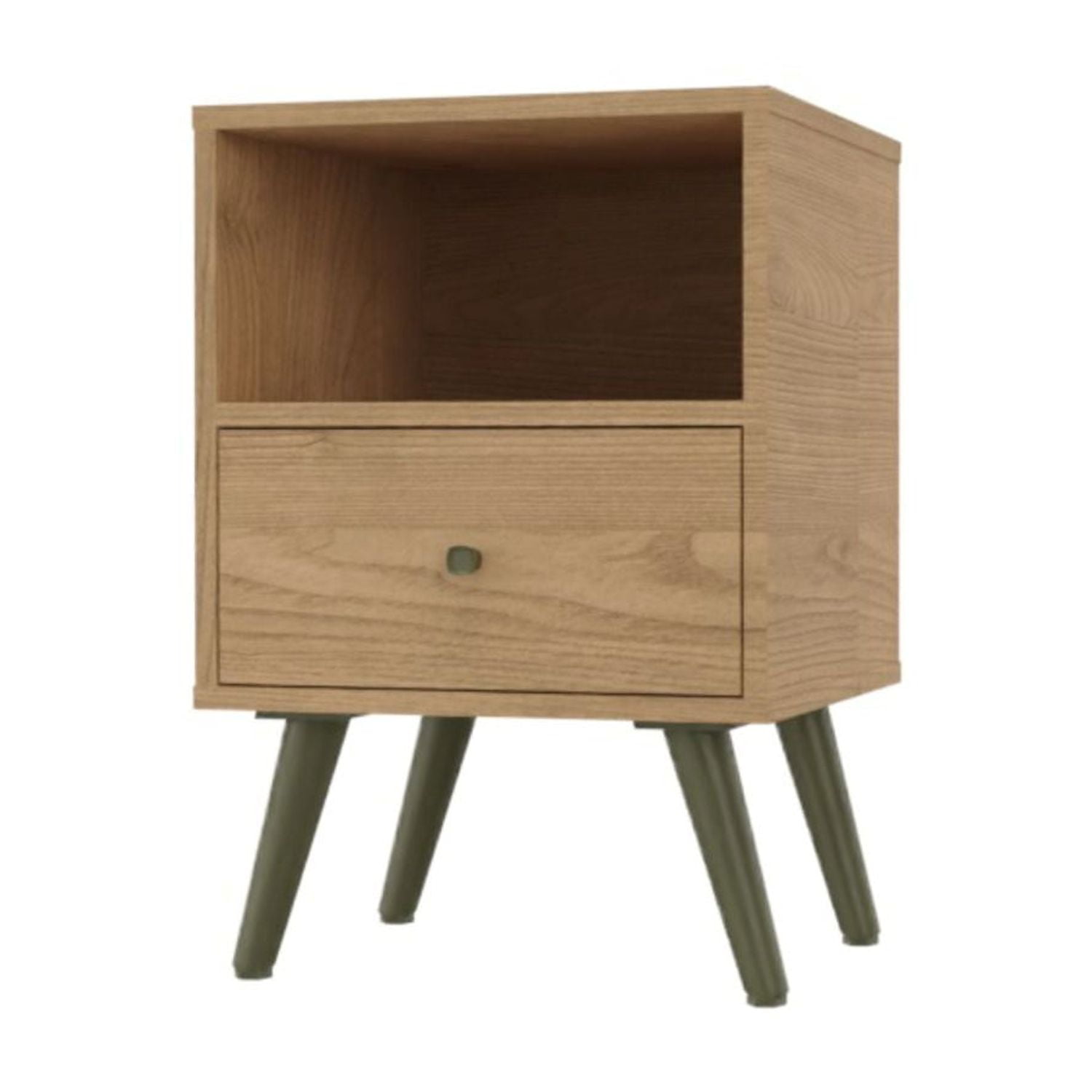 Velador Yardas Jaén Nogal 1 Cajón