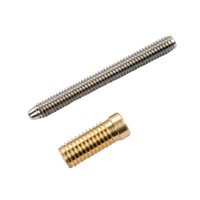 Magideal - Accesorios Para Tacos De Billar, Insertos De Pasador De Unión, Accesorios De Eje, Suministros De Reparación, Piezas, Tornillos De Unión De Taco De Bil Para 18 Juntas