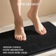 thumbnail image 4 of Alfombra de baño SUBRTEX, felpilla, 40 x 60 cm, color negro, 4 of 9