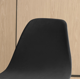 thumbnail image 4 of suxuMhao Funda Elástica Negra para Silla, Paquete de 2, Protectores Esponjosos para Sillas de Comedor sin Brazos, Tamaño Universal, Fundas Antipolvo para Sillas sin Brazos con Respaldo Curvo, Fundas, 4 of 5
