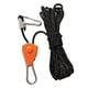 thumbnail image 2 of Cuerda Suspensión Ratchet Tightener Grow Light Hangers Para Canopy Outdoor Climbing 4m Black, 2 of 5