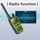 thumbnail image 3 of Baofeng UV 5R Mini Ham Radio Multi-Bandas Walkie Talkies Programación inalámbrica 999CH Banda de aire Radio de dos vías NOAA Policía que recibe verde (2pcs), 3 of 6