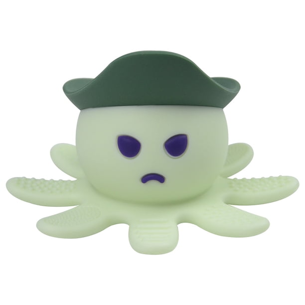 Baby Teether Molar Stick Baby Octopus Bite Glue Can Be Boiled In Water Food Grade Silicone Children's Toys