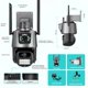 thumbnail image 5 of Cámara Seguridad Exterior Wifi Doble Lente FullHD 8mp Visión Nocturna Jortan Jt-9687pro Ptz, 5 of 8