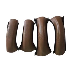 Magideal - Cubierta De La Manija Del Cochecito De Bebé Cubierta De La Manija De La Silla De Bebé Reemplazo De Cuero De Pu Fácil De Instalar Cubierta De La Manija Marrón