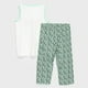 thumbnail image 2 of Pijama Mujer Estampado Largo Calipso, 2 of 6