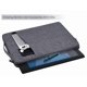 thumbnail image 3 of Funda tipo sleeve para tablet CaseDeer 36.5x26x2 cm gris impermeable, 3 of 7