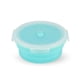 thumbnail image 1 of Contenedor Plegable Redondo 500 ml Turquesa, 1 of 5