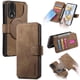 thumbnail image 1 of Funda Billetera Magnética para Honor 90 Soporte Tarjetas Desmontable Marrón, 1 of 6
